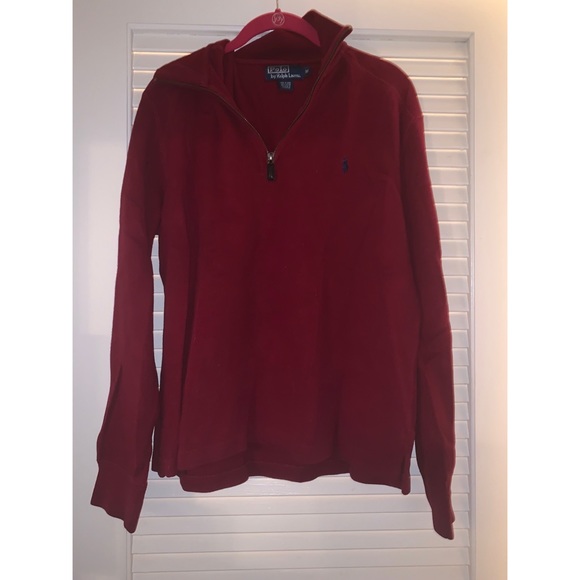 Polo Ralph Lauren Other - Red Polo by Ralph Lauren quarter zip